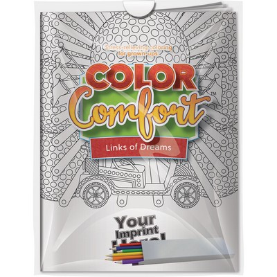 Combo Pack - CC110 Color Comfort & 6-Pack of Colored Pencils in a Poly Bag