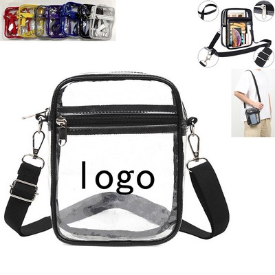Portable Clear Crossbody Bag