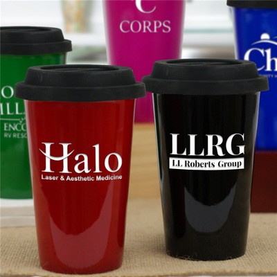 Engraved Corporate Travel Mug