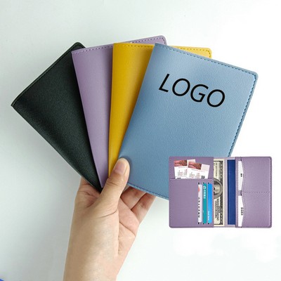 Leather Passport Bag