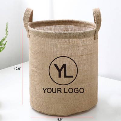 Jute Storage Bucket