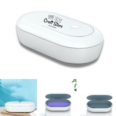 Uv Sterilizer Box with Wireless Charger