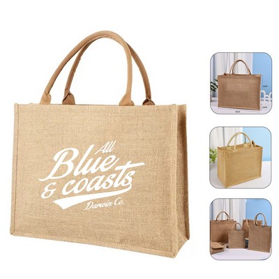 Jute Grocery Shopping Bag