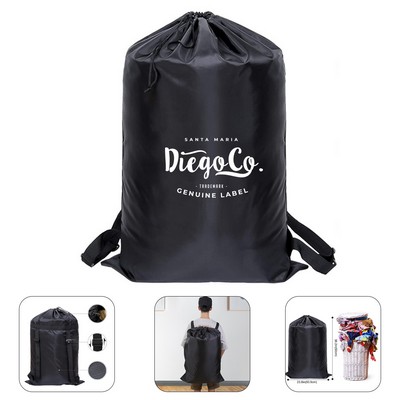 Polyester Laundry Backpack