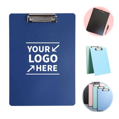 A4 Plastic Clipboard with Metal Clip