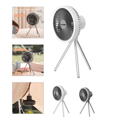 Portable Camping Fan with Lights