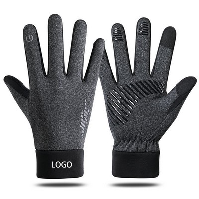 Winter Touch Screen Gloves W/ Flannel Lining