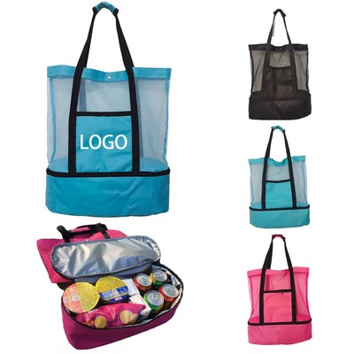Mesh Sports Beach Tote (19.3 in. x 16.5 in.)