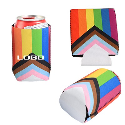 Rainbow Neoprene Can Holder