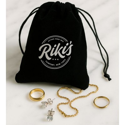 Drawstring Jewelry Bag)7.9"W x 9.8"H)