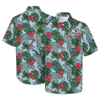 Men'S Cotton Custom Hawaiian Shirt (Full Color Digital)