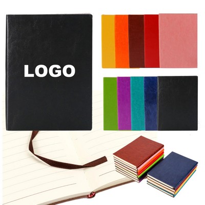 A5 Pu Leather Padfolio Journals Notebook With Straps