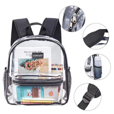 Heavy-duty Security Clear PVC School Backpack