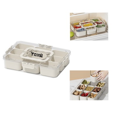 Large Capacity Portable Spice Box Fruit Organizer