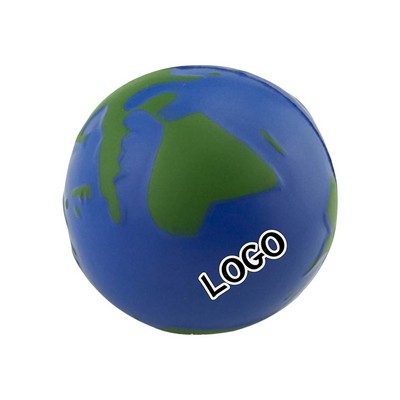 Earth Shaped Stress Reliever Ball