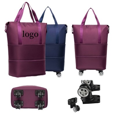 Folding Travel Bag With Pulleys