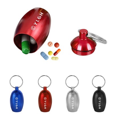Bottle Shaped Capsule Seal Container