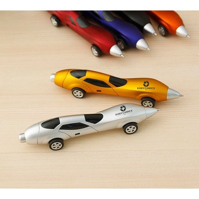 Cartoon Car-Shaped Plastic Ballpoint Pen