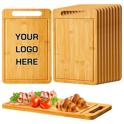 Bamboo Wood Cutting Boards With Handle