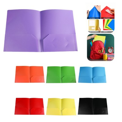 Plastic Folder With Pockets