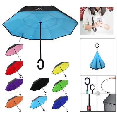 Premium Upside Down Rain Umbrella