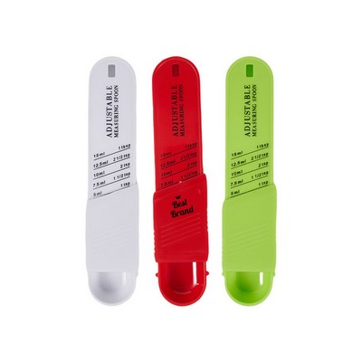 Adjustable Measuring Spoon For Precise Ingredient Measurement