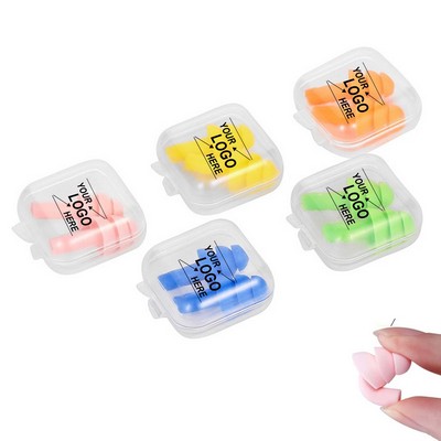 Soft Silicone Reusable Sleeping Noise Cancelling Ear Plugs