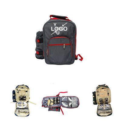 Insulated Picnic Backpack Set