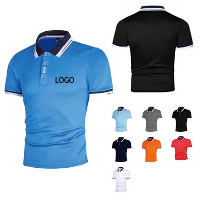 Men's Warm Weather Polo Top