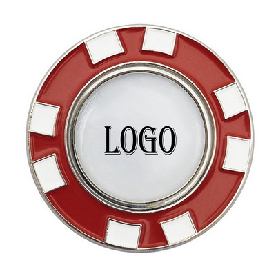 Magnetic Rotatable Double - sided Golf Ball Marker