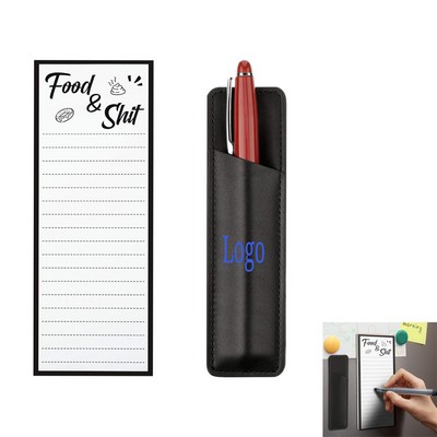 Magnetic Note Planner And Pencil Case