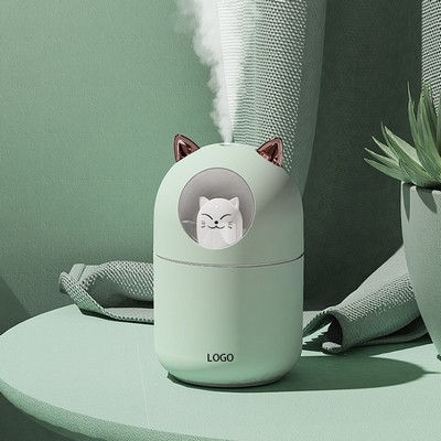 Night Light Cute Pet Cat Usb Mini Humidifier