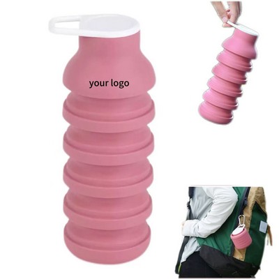Grade Silicone Portable Foldable Bottle