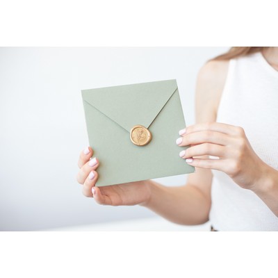 Wax Seal Sticker, 1 1/8" - 1 1/4" dia.