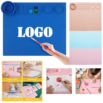 Silicone Art Painting Graffiti Oil Painting Pad Palette