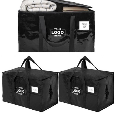 Large Moving Bags With Zipper&Carrying Handle