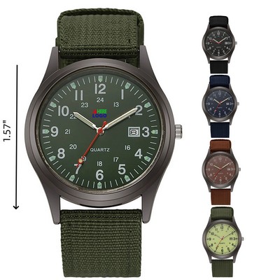 40mm Mens Analog Watch