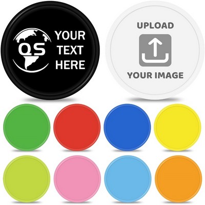 Full-Color Printed Round Plastic Tokens