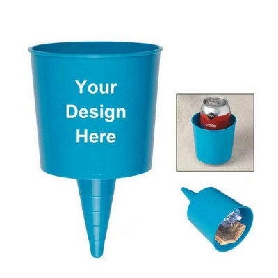 Plastic Beach Cup Holder