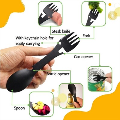 Multifunctional 5" 1 Outdoor Spoon