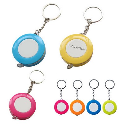 Mini Tape Measure Keychain