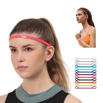 Thin Elastic Sports Headbands