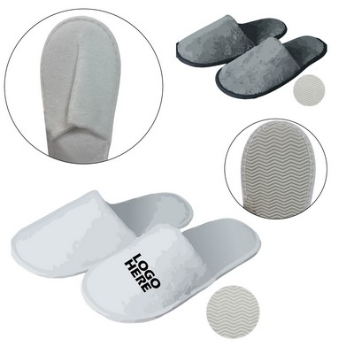 Coral Fleece Disposable Hotel Cotton Slipper