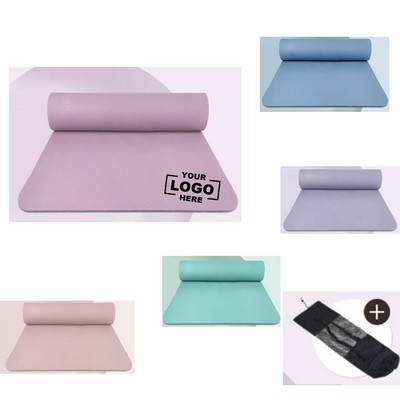 Anti-slip, shock-absorbing and quiet yoga mat