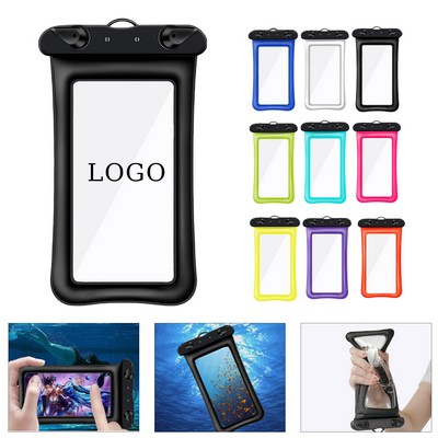 Floating Waterproof Phone Pouch W/ Dual-Layer Seal and Airbag