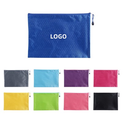 A4 Zipper File Bags
