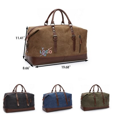 Canvas Travel Duffle Bag
