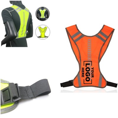 Power Reflective Vest for Walking at Night