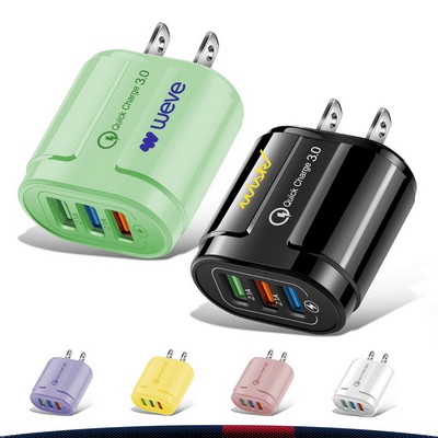 Drimex 3-Port USB Wall Charger