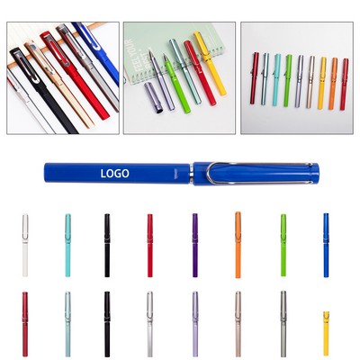 Promotional Pen Featuring a Sleek Metal U-shaped Clip